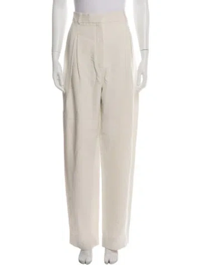 Pre-owned Scanlan Theodore Wide Leg Pants In Green