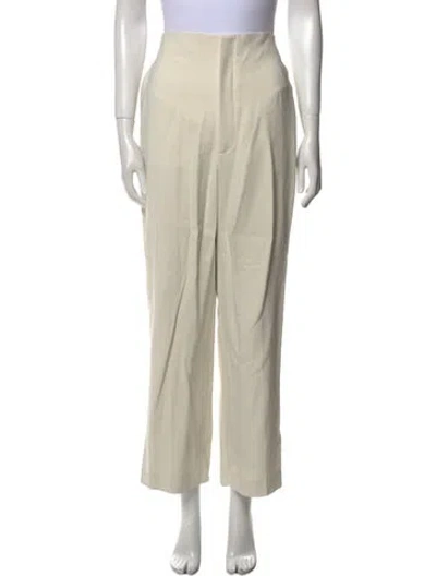 Pre-owned Scanlan Theodore Wide Leg Pants In Neutral