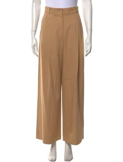 Pre-owned Scanlan Theodore Wide Leg Pants In Neutrals