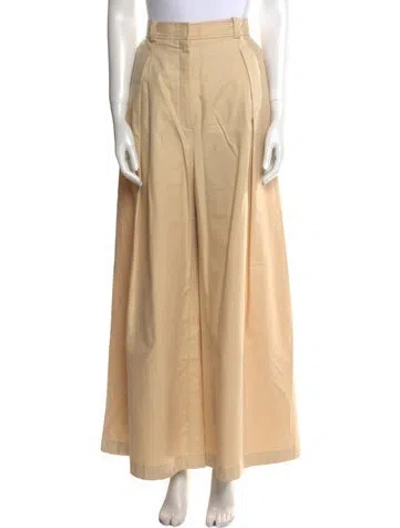 Pre-owned Scanlan Theodore Wide Leg Pants In Neutrals