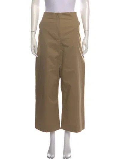 Pre-owned Scanlan Theodore Wide Leg Pants In Neutrals