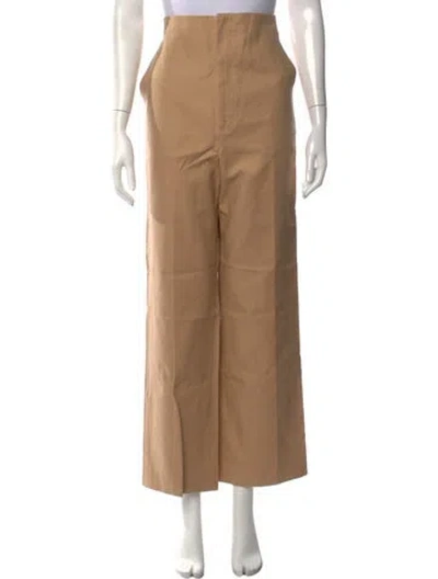 Pre-owned Scanlan Theodore Wide Leg Pants In Neutrals