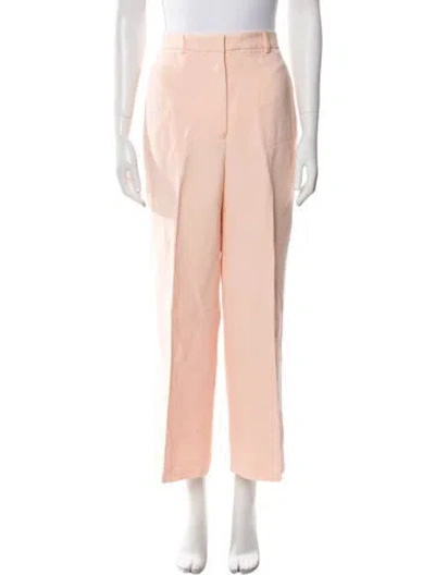 Pre-owned Scanlan Theodore Wide Leg Pants In Pink