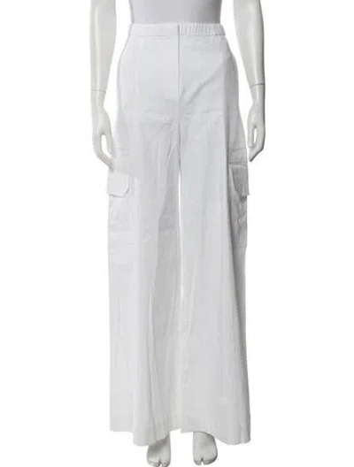 Pre-owned Scanlan Theodore Wide Leg Pants W/ Tags In White