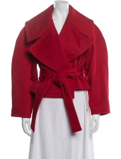 Pre-owned Scanlan Theodore Wool Jacket In Red