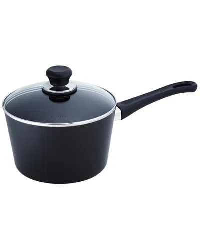 Scanpan 3qt Covered Saucepan In Black