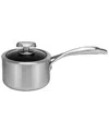 Scanpan Cs+ 2 Qt Covered Saucepan In Silver