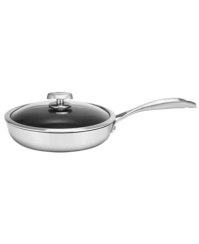 Scanpan Aluminum 3-quart Covered Saute Pan In Silver