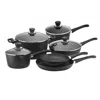 Scanpan Classic 10 Piece Cookware Set In Black