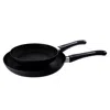 Scanpan Classic 8" And 10.25" Nonstick 2-piece Fry Pan Set, Black