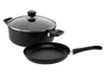 Scanpan Classic 3 Piece Cookware Set In Black