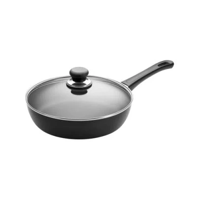 Scanpan Classic Induction 3.25 Qt. Saute Pan With Lid In Black