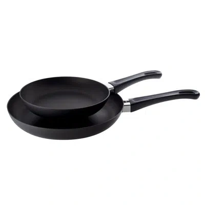 Scanpan Classic Non Stick Aluminum 2 Piece Frying Pan In Black