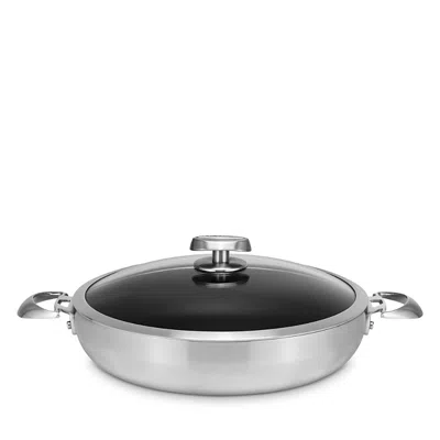 Scanpan Cs+ 5.25 Qt Covered Chef's Pan In Metallic