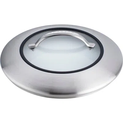 Scanpan Ctx 10.25 Inch Steel & Glass Lid In Silver