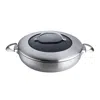 Scanpan Ctx 12.75 Inch Nonstick Chef's Pan, 5.25 Quart, Stainless Steel