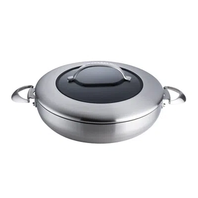 Scanpan Ctx 12.75 Inch Nonstick Chef's Pan, 5.25 Quart, Stainless Steel