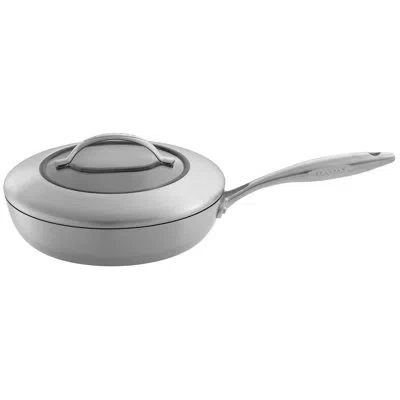 Scanpan Ctx 3 Qt Covered Saute Pan In Silver