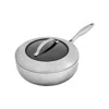 Scanpan Ctx 4 Quart Deep Saute Pan With Lid, 10.25 Inch