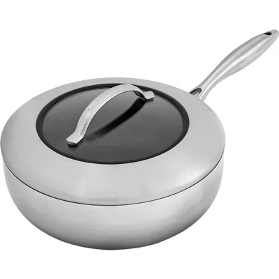Scanpan Ctx 4 Quart Deep Saute Pan With Lid, 10.25 Inch In White