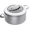 Scanpan Ctx 7-1/2 Quart Dutch Oven W/lid In Silver