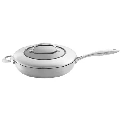 Scanpan Ctx Non Stick Aluminum Saute Pan With Lid In Silver