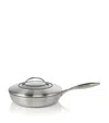 Scanpan Ctx Saute Pan And Lid In Steel