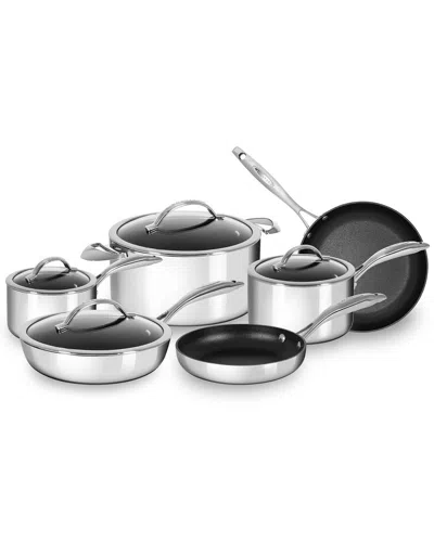 Scanpan Haptiq 10pc Cookware Set In Gray