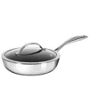 Scanpan Haptiq 2.75-quart Covered Saute Pan In Silver