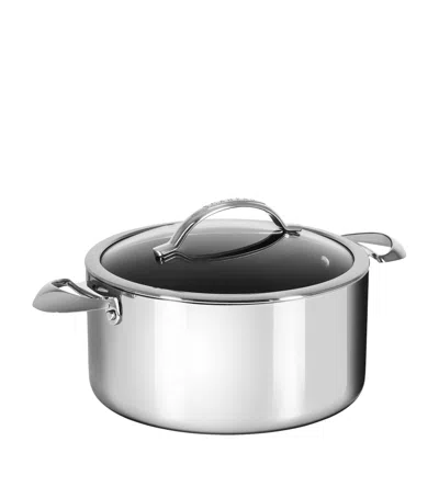 Scanpan Haptiq Dutch Oven With Lid In Steel