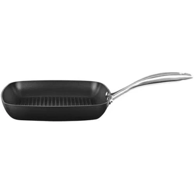 Scanpan Pro Iq 10.5 Inch Square Grill Pan In Black