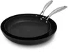 Scanpan Pro Iq 2 Piece 9" And 11" Fry Pan Set In Black