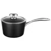 Scanpan Pro Iq 2.6 Quart Covered Saucepan In Black