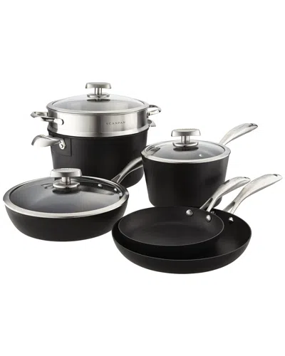 Scanpan Pro Iq 9pc Cookware Set In Black