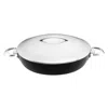 Scanpan Professional 12.5 Inch Chef's Pan With Lid, 4.25 Quart In Black