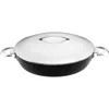 Scanpan Professional 12.5 Inch Chef's Pan With Lid, 4.25 Quart In Black