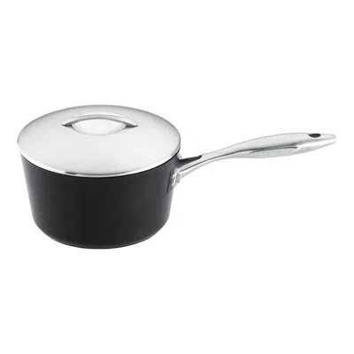 Scanpan Professional 3.25 Quart Saucepan With Lid In Black