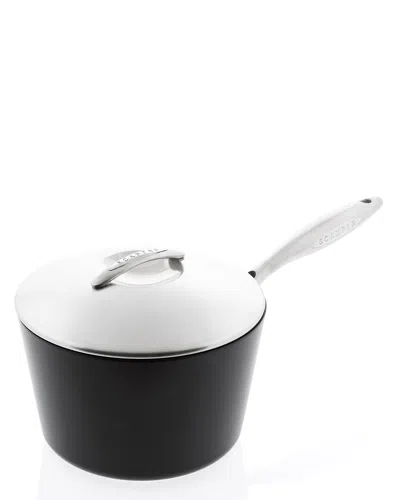 Scanpan Professional 3qt Covered Saucepan With $5 Rue Credit In Black
