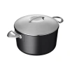 Scanpan Professional 6 Quart Dutch Oven W/lid In Black