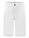 Scapa Button-fastening Twill Shorts In White