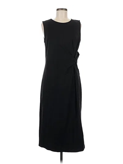 Pre-owned Scapa Lauren Perre Casual Dress In Black