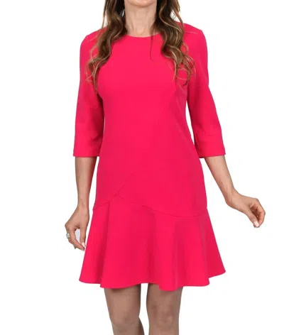 Scapa Lauren Perre Dress In Fuchsia In Pink