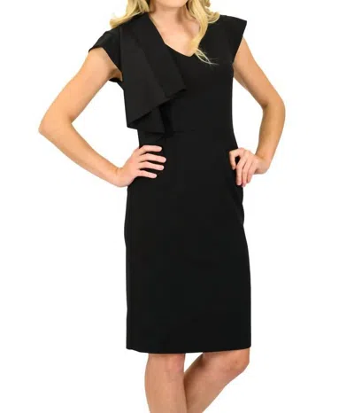 Scapa Lauren Perre Little Mini Dress In Black