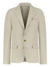 Scapa Three-button Pocket Blazer In White
