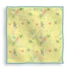 Scapes By Elizabeth Women's Hawaii Silk Scarf In Pineapple Yellow