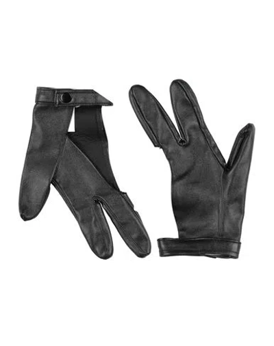 Scarlet Sage Woman Gloves Black Size Onesize Polyurethane, Polyester
