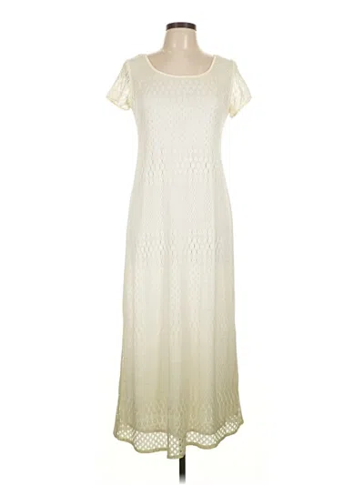 Pre-owned Scarlett Casual Dress In White