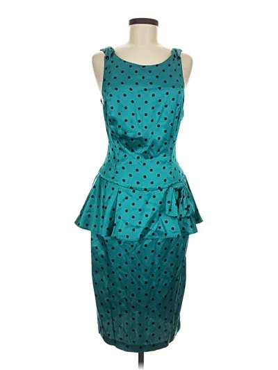 Pre-owned Scarlett Cocktail Dress In Teal