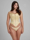 Scarlett Gasque Gasque Lace Thong In Yellow
