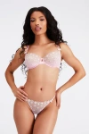 Scarlett Gasque Kiss-me-quick Bra In Pink